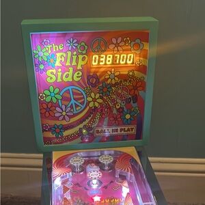 American Girl Doll pin ball machine. Works and is fun! With sounds and lights